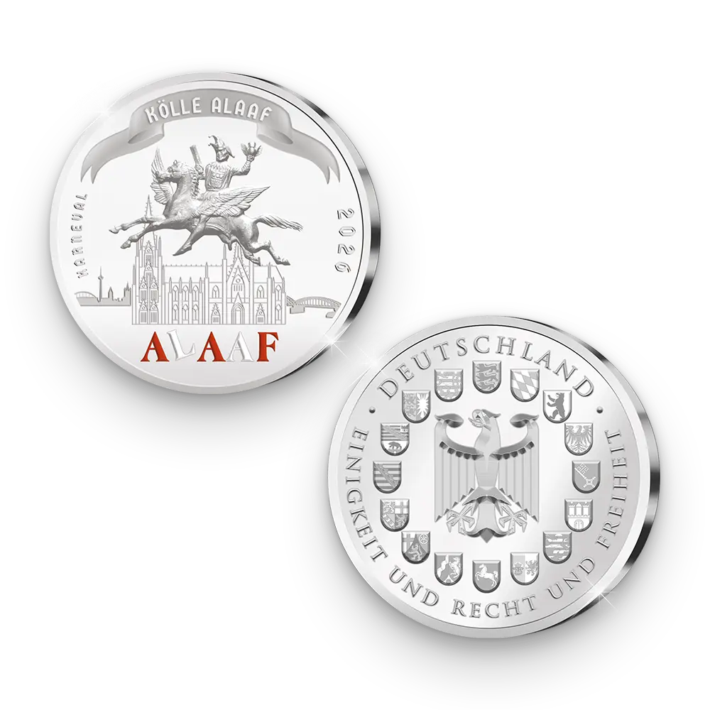 Die erste deutsche Gedenkausgabe ‘Kölner Karneval’