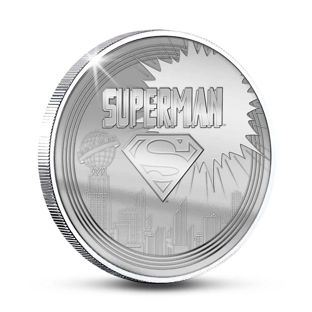 Offizielle Gedenkausgabe „Superman – Flying Through The City“