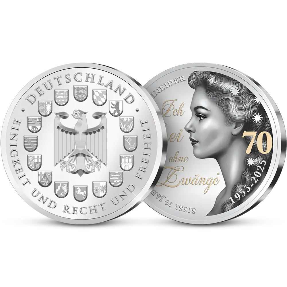 Die Erste Deutsche Gedenkausgabe „Sissi 70 Jahre Zauber“