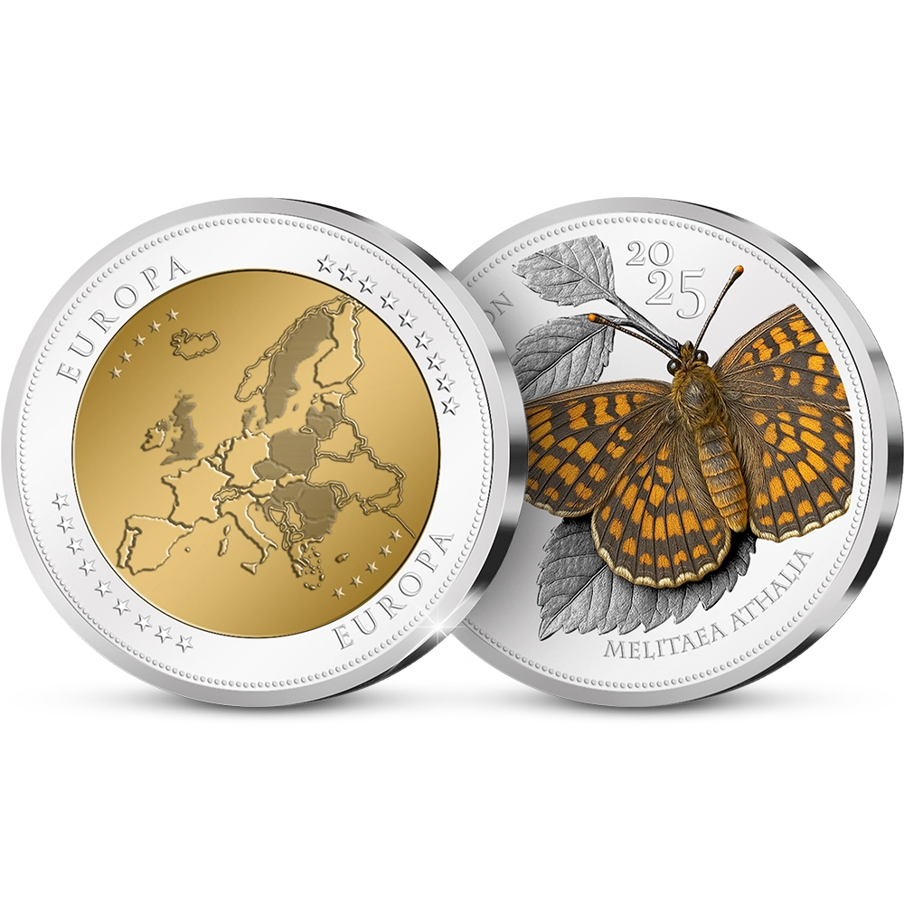 Die Erste Europa Gedenkausgabe „Der Bedrohte Schmetterling“