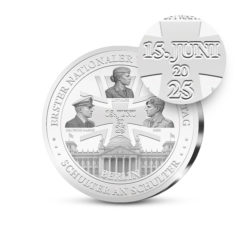 Die erste deutsche Gedenkausgabe „Erster nationaler Veteranentag“