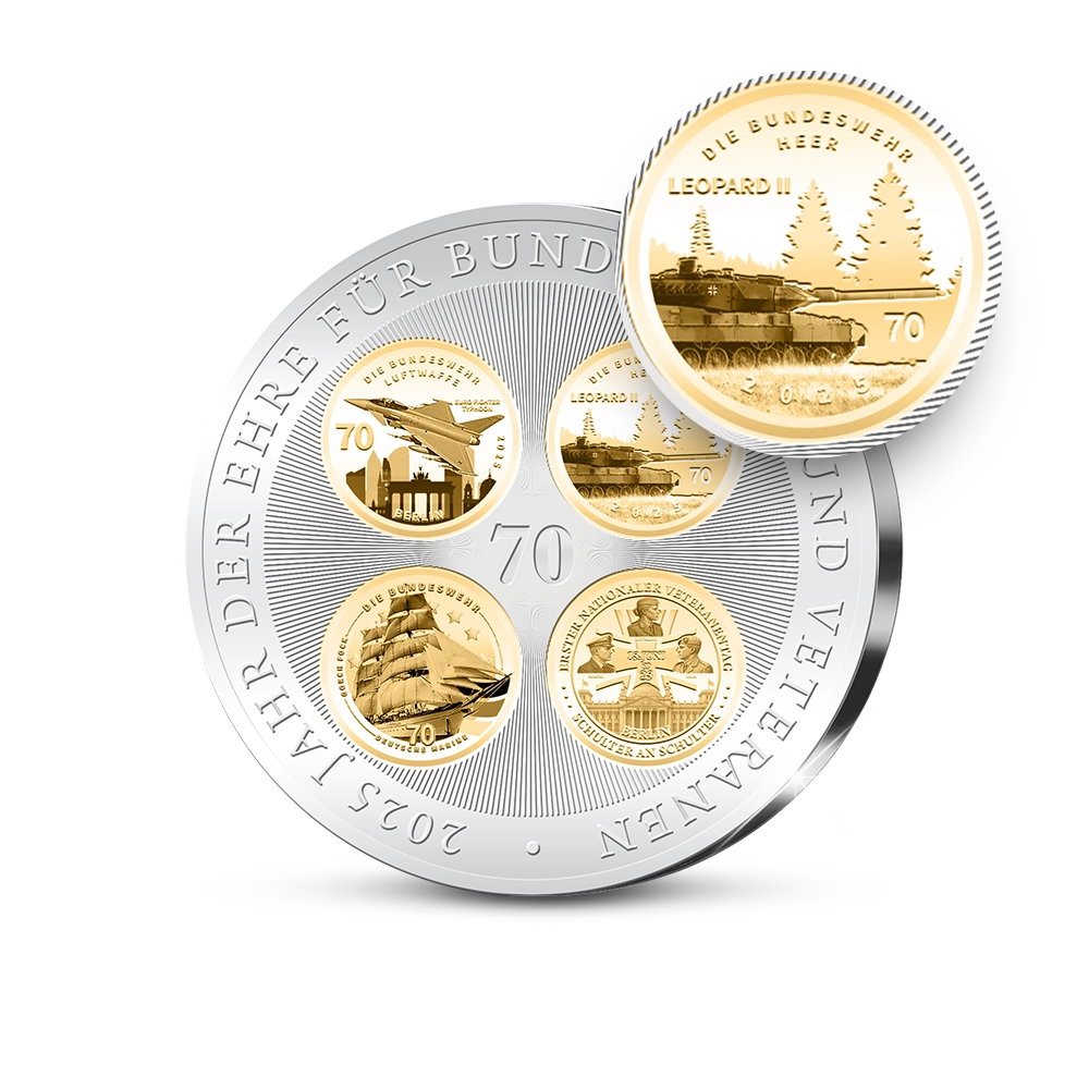 Die Finale Gedenkausgabe „2025 – Jahr der Ehre Für Bundeswehr und Veteranen“