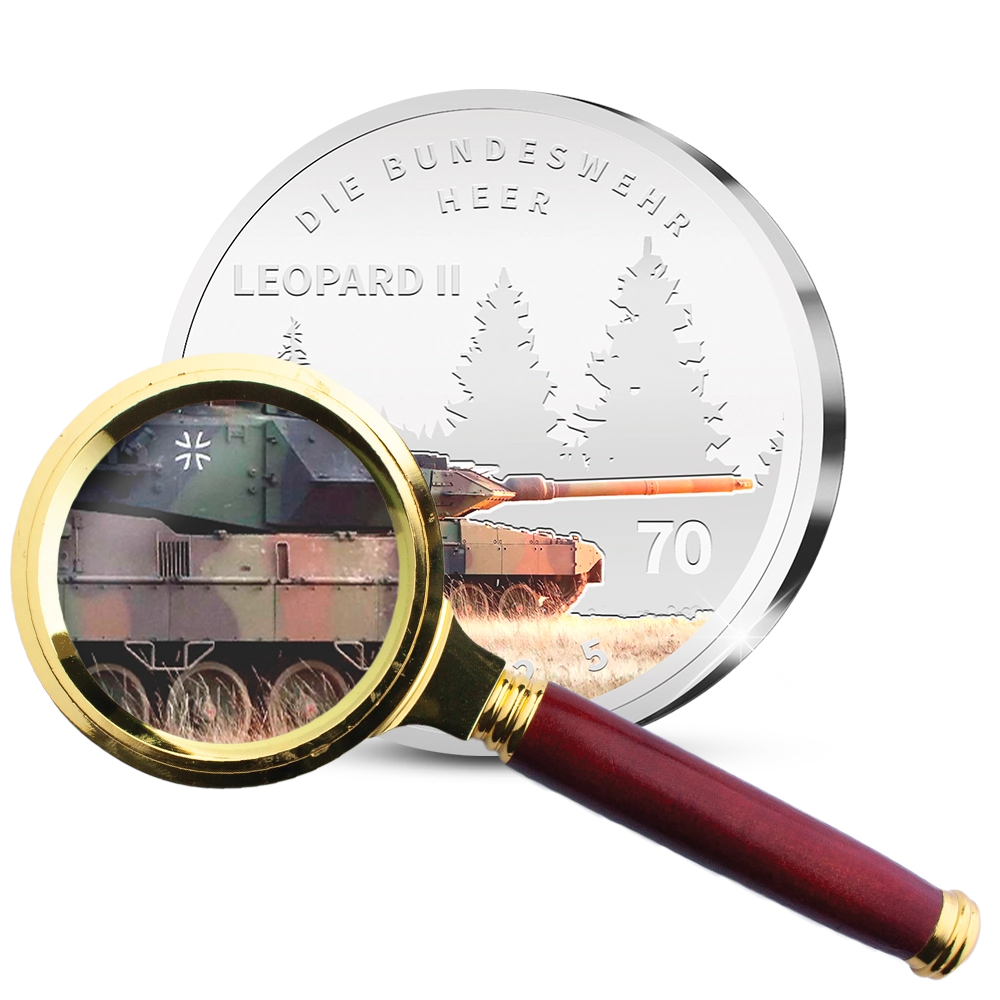 Deutsche Gedenkausgabe 70 Jahre Bundeswehr: Das Heer: Leopard II