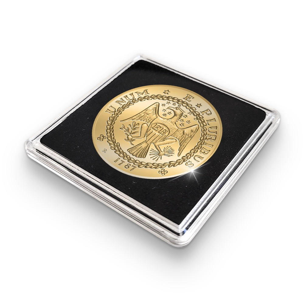 Die Originale Amerikanische Neuprägung: The Brasher-Doubloon, 1787 First US Gold Coin
