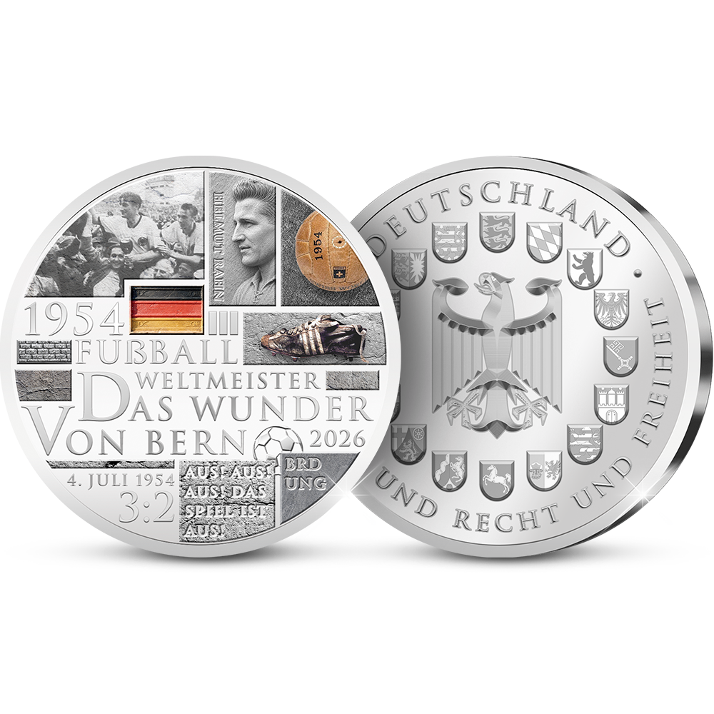 „Das Wunder von Bern 1954” Gedenkausgabe 2026