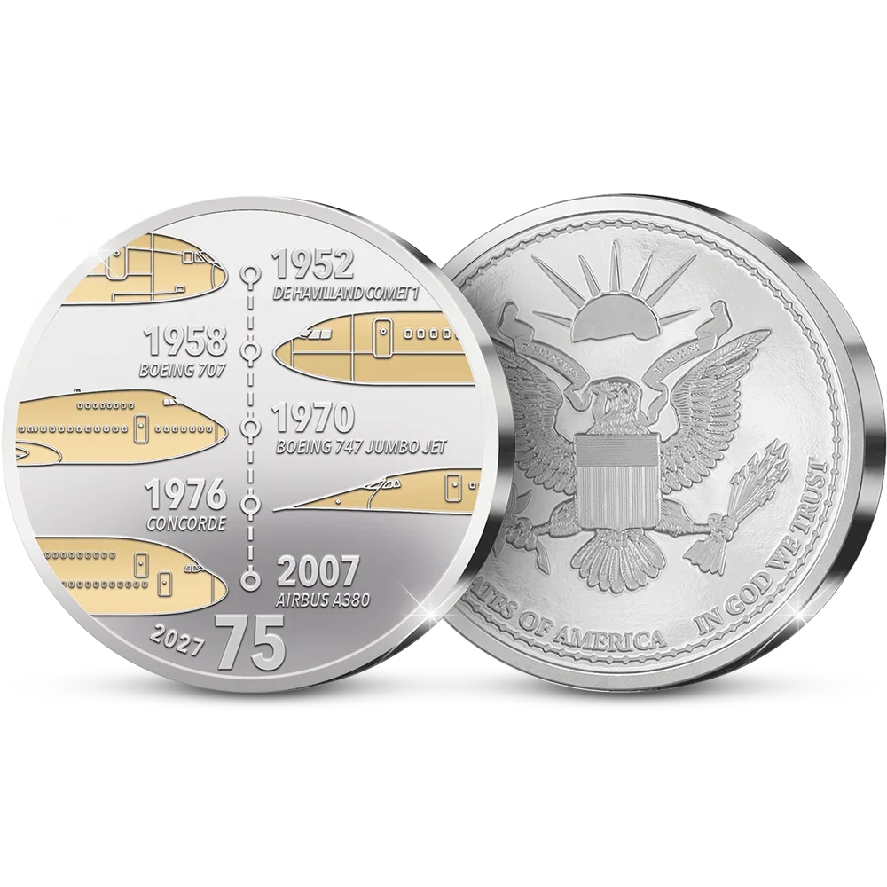 Die „75 Years of the Jet Age – Commemorative Issue 2027“