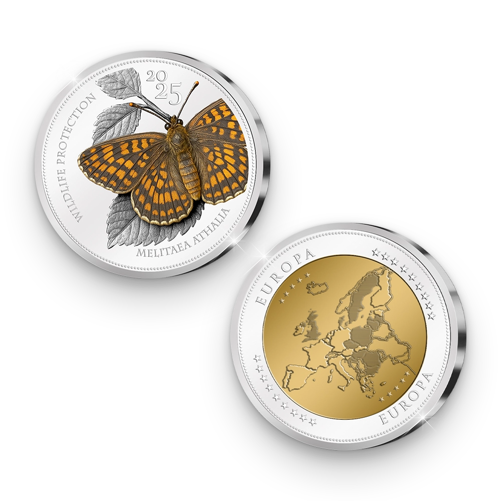 Die Erste Europa Gedenkausgabe „Der Bedrohte Schmetterling“