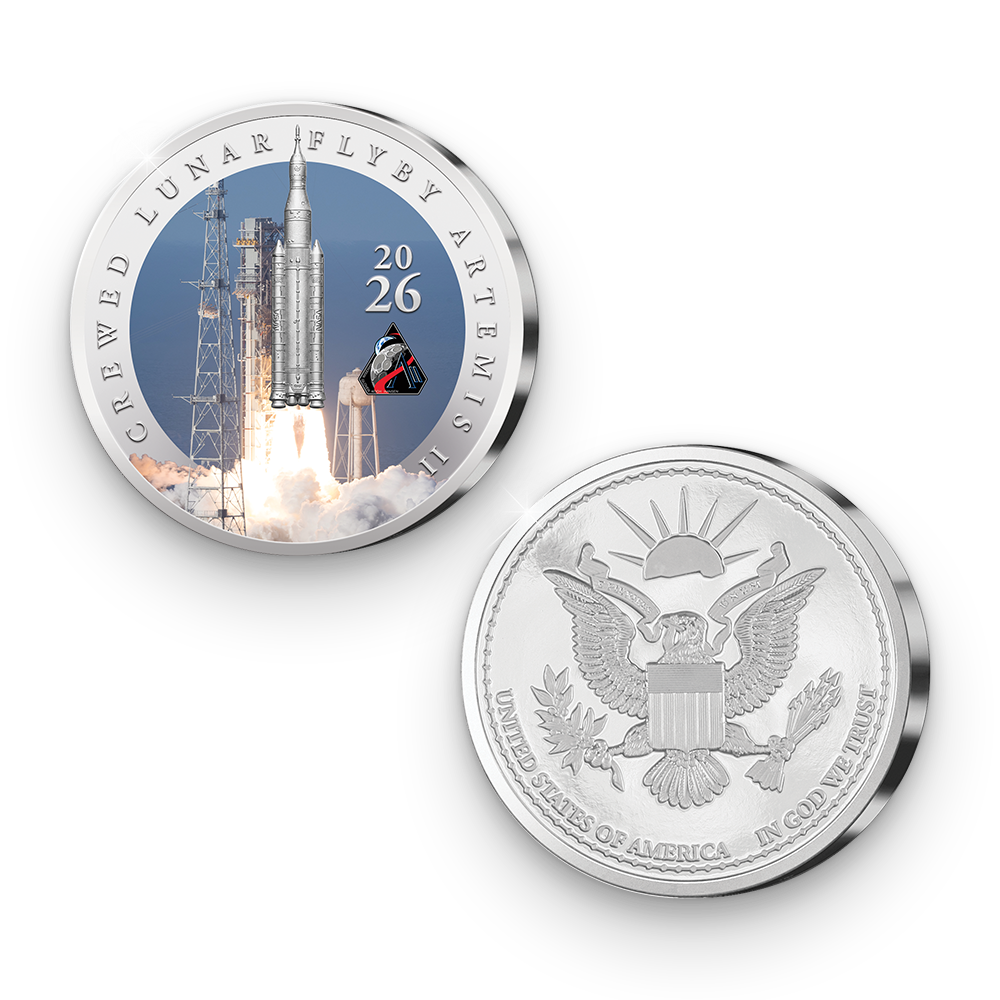 USA-Gedenkausgabe 2026 „Artemis II: Launch into the Unknown – Rise of a New Space Era“