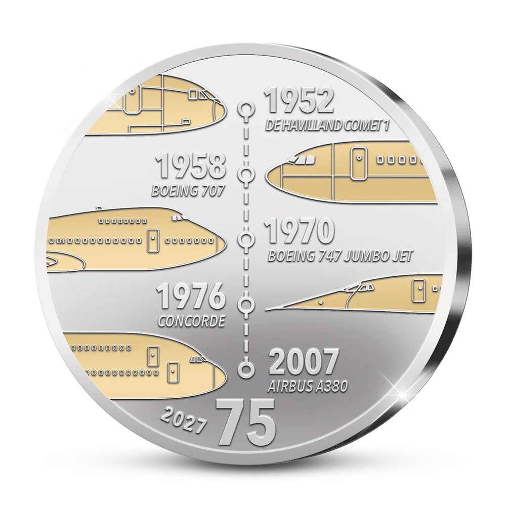 Die „75 Years of the Jet Age – Commemorative Issue 2027“