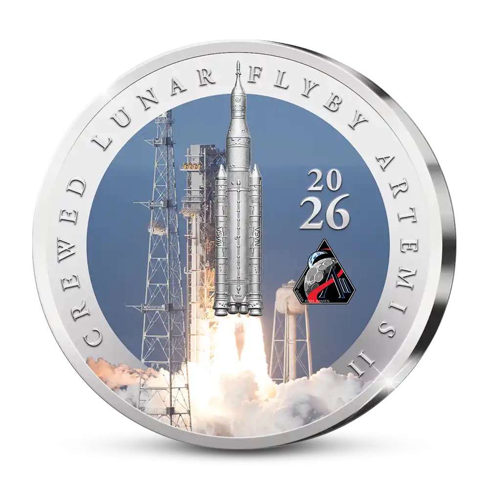 USA-Gedenkausgabe 2026 „Artemis II: Launch into the Unknown – Rise of a New Space Era“