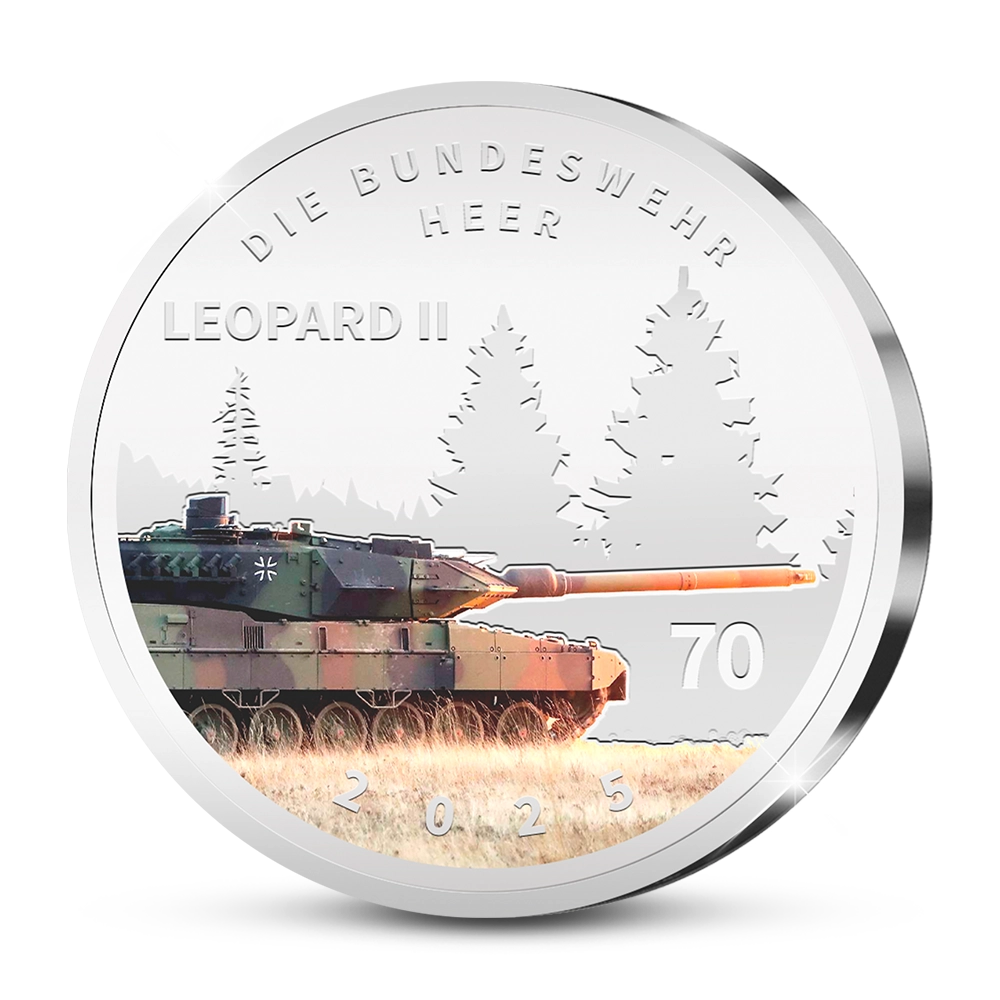 Deutsche Gedenkausgabe 70 Jahre Bundeswehr: Das Heer: Leopard II