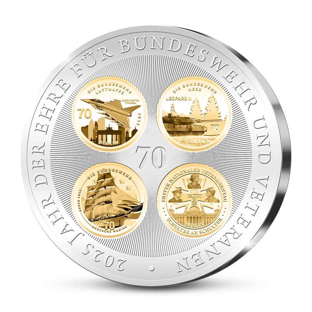 Die Finale Gedenkausgabe „2025 – Jahr der Ehre Für Bundeswehr und Veteranen“