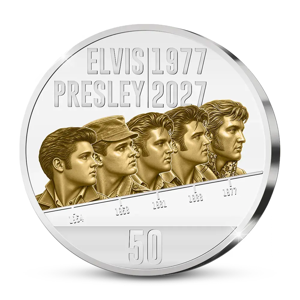 Die US-Gedenkausgabe 2027 „Elvis Presley, The King of Rock ‘n Roll“ – 50 Jahre Erinnerung 1977–2027
