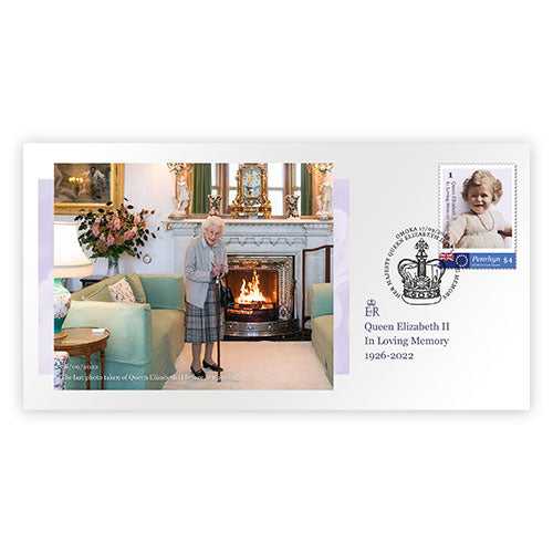 queen elizabeth aufbewahrung Der offizielle Ersttagsumschlag „Queen Elizabeth II 1926-2022“ mit dem
