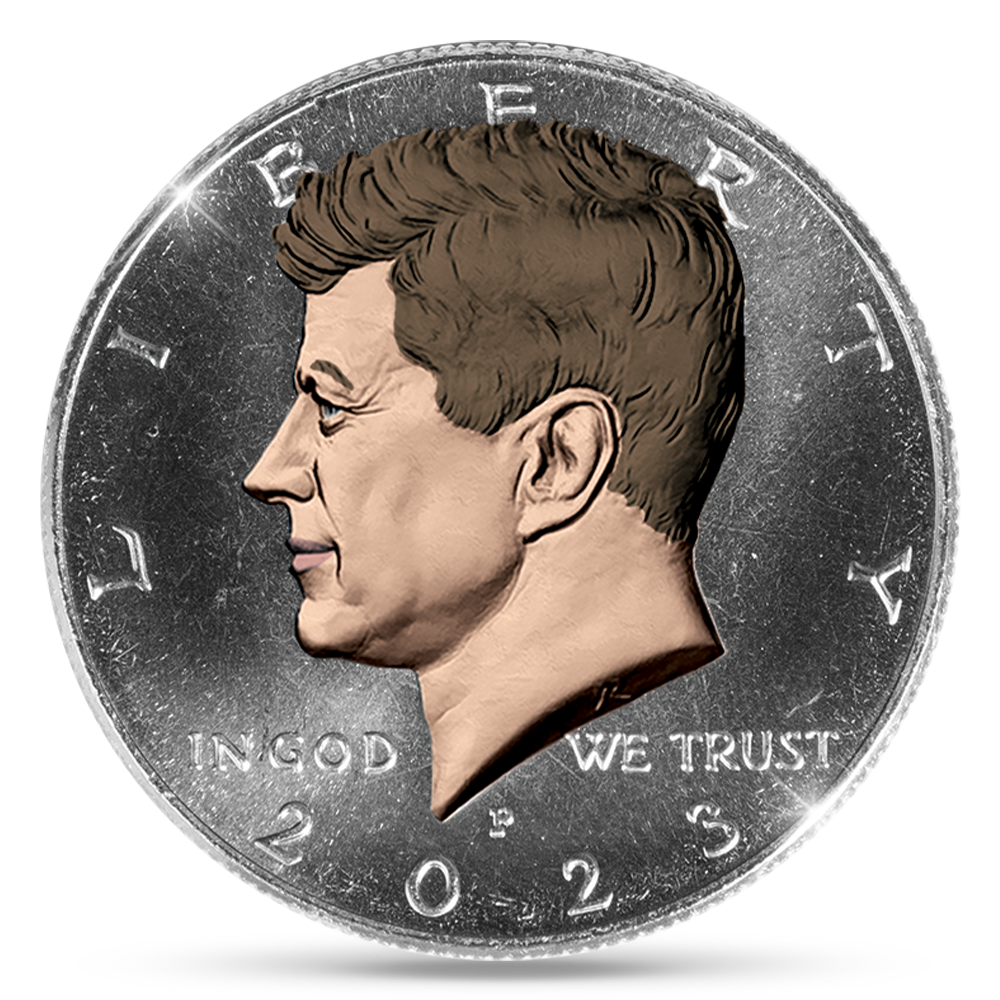 Das offizielle John-F.-Kennedy-Halbdollar-Gedenk-Prestige-Set 1963–2023