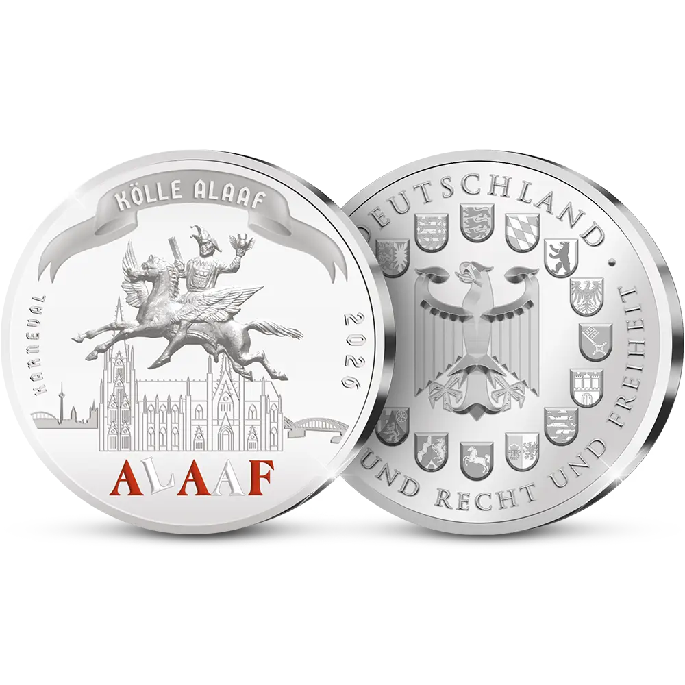 Die erste deutsche Gedenkausgabe ‘Kölner Karneval’