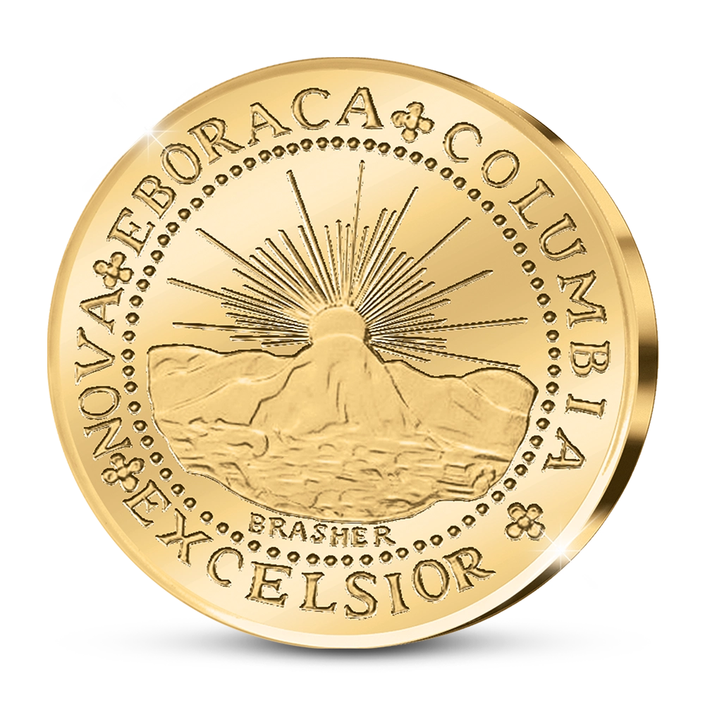 Die Originale Amerikanische Neuprägung: The Brasher-Doubloon, 1787 First US Gold Coin