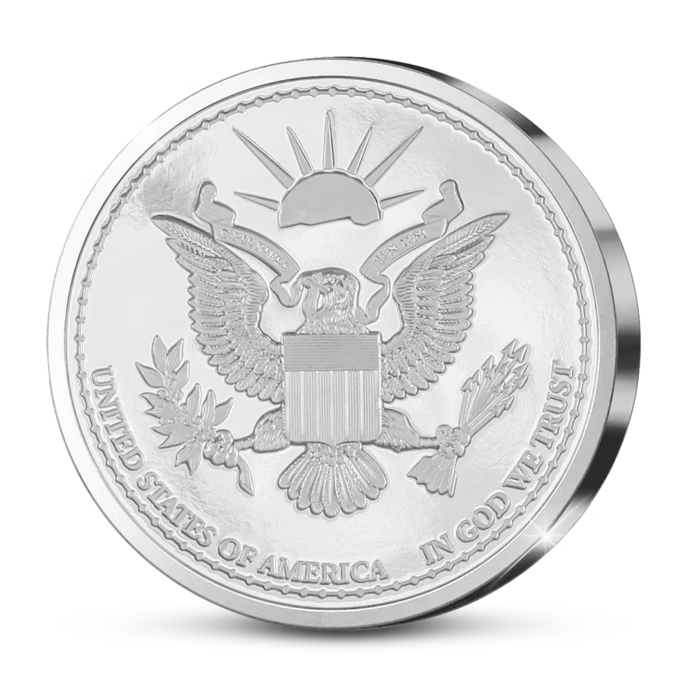 Den Ersten Prägung der Amerikanischen Gedenkausgabe „Elvis Presley, the Christmas Tribute 2025”