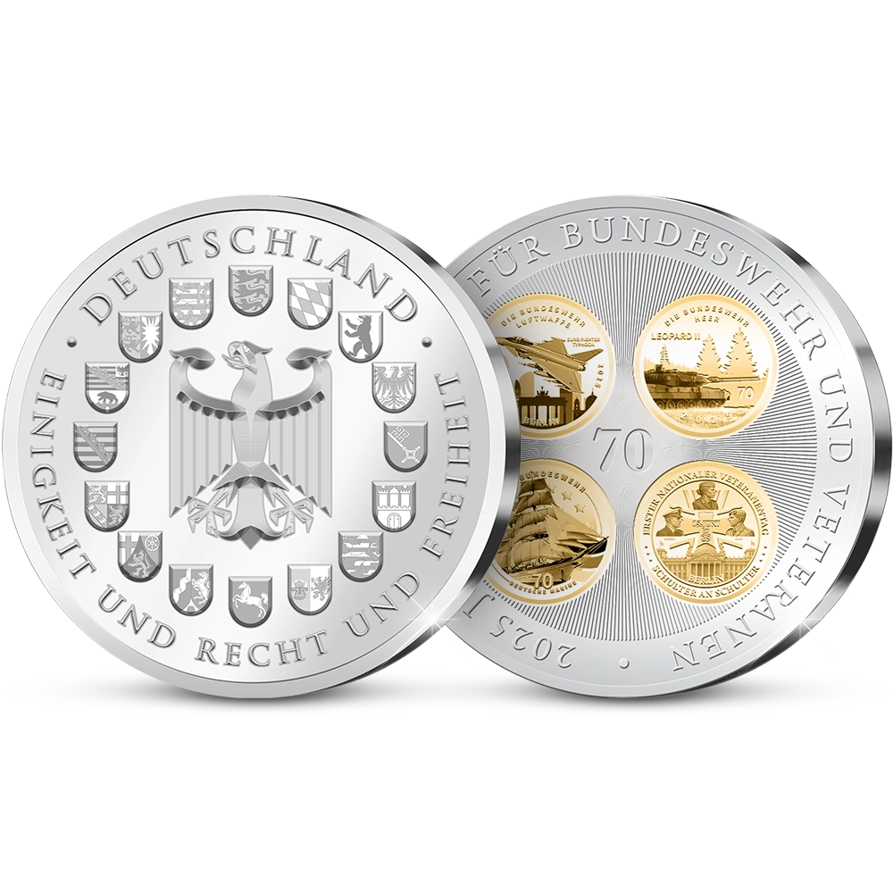 Die Finale Gedenkausgabe „2025 – Jahr der Ehre Für Bundeswehr und Veteranen“