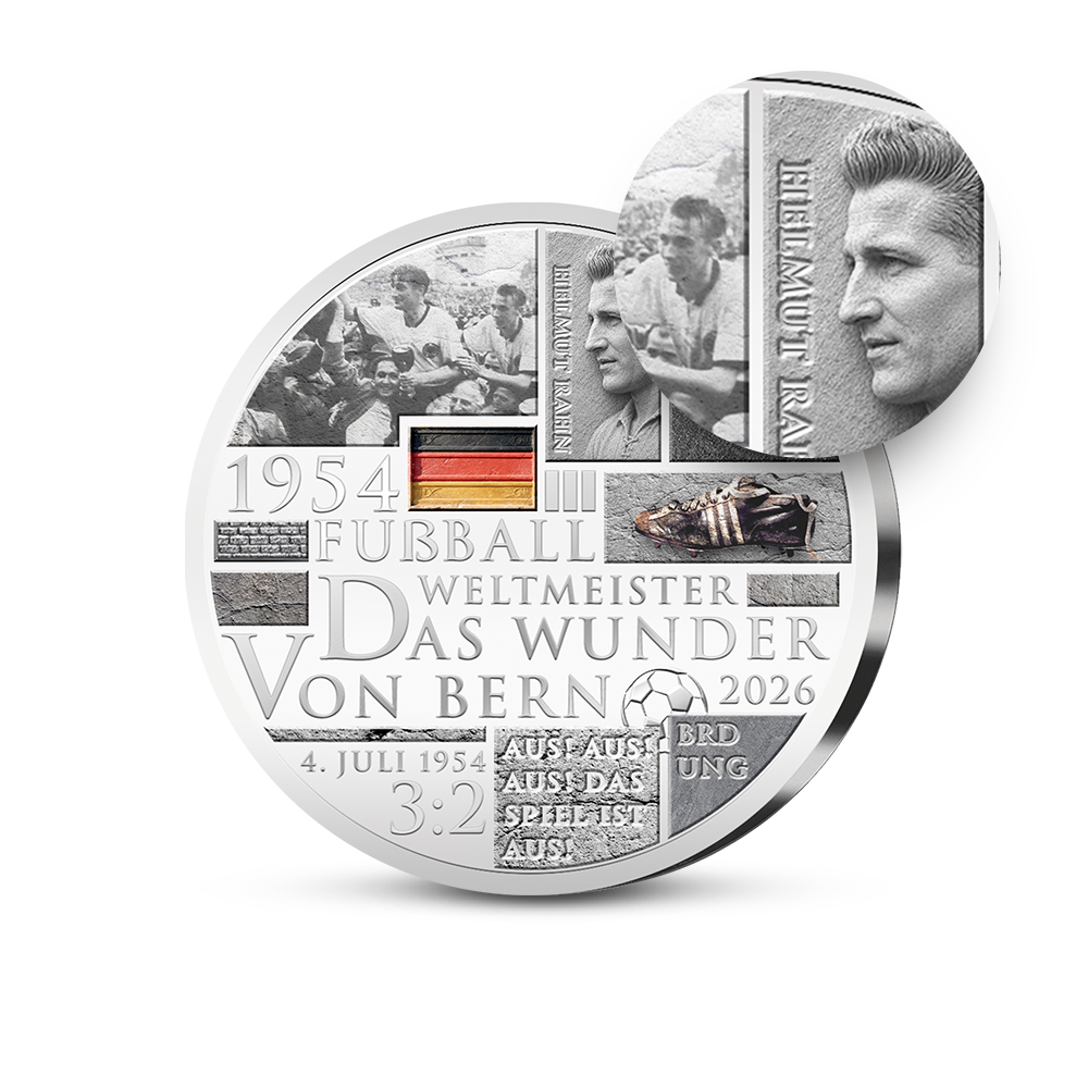 „Das Wunder von Bern 1954” Gedenkausgabe 2026