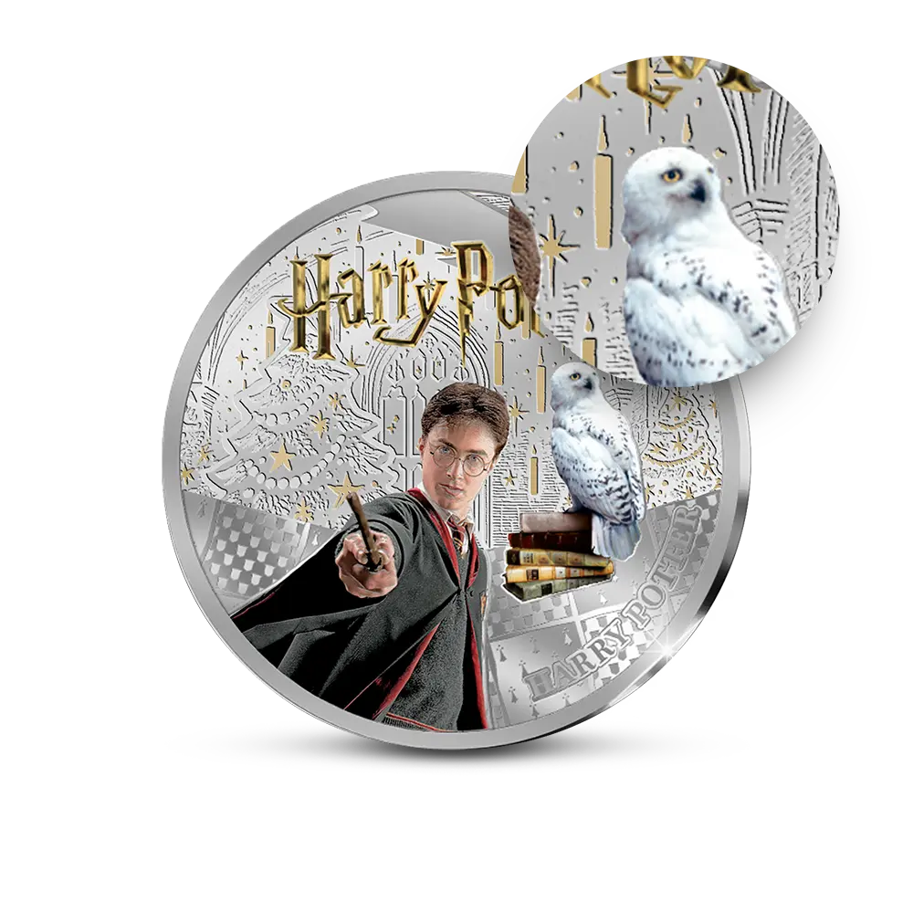 Die offizielle Harry Potter “The Christmas Edition 2025” Gedenkmünze