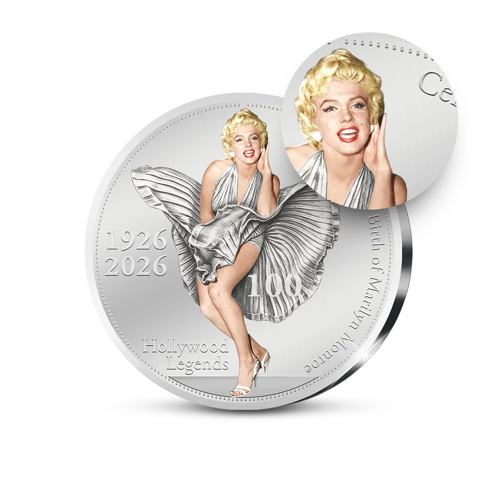 Die Amerikanische Gedenkausgabe „Marilyn Monroe’s 100th Birthday Anniversary“