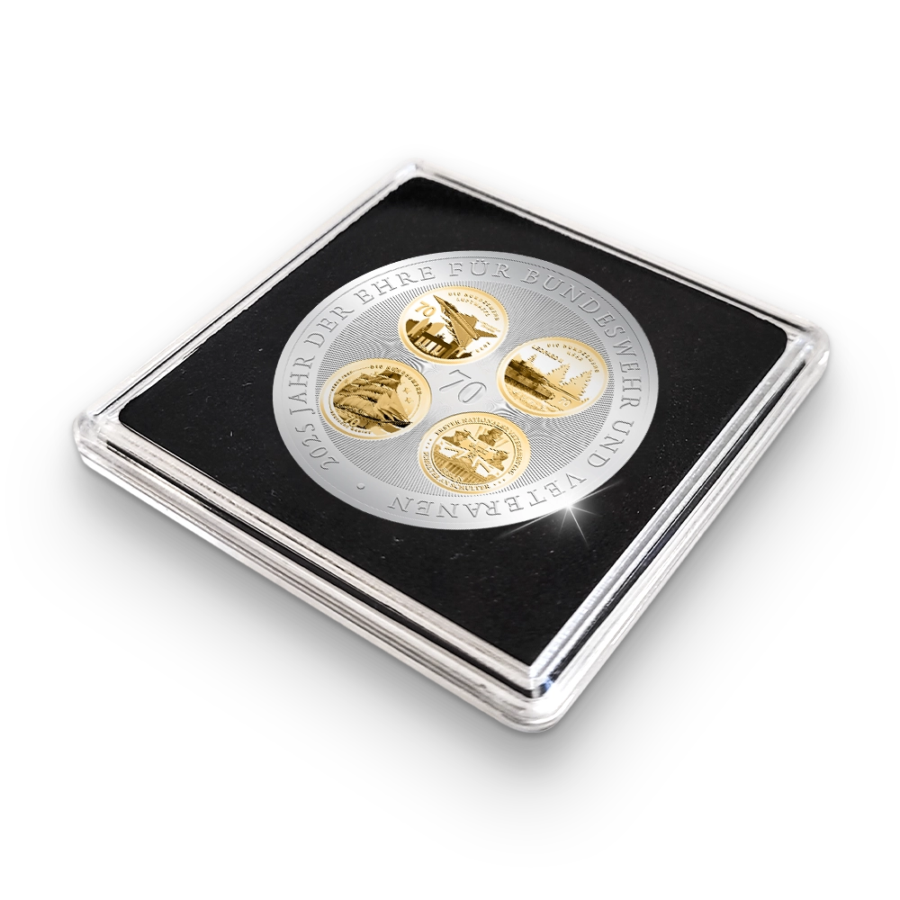 Die Finale Gedenkausgabe „2025 – Jahr der Ehre Für Bundeswehr und Veteranen“