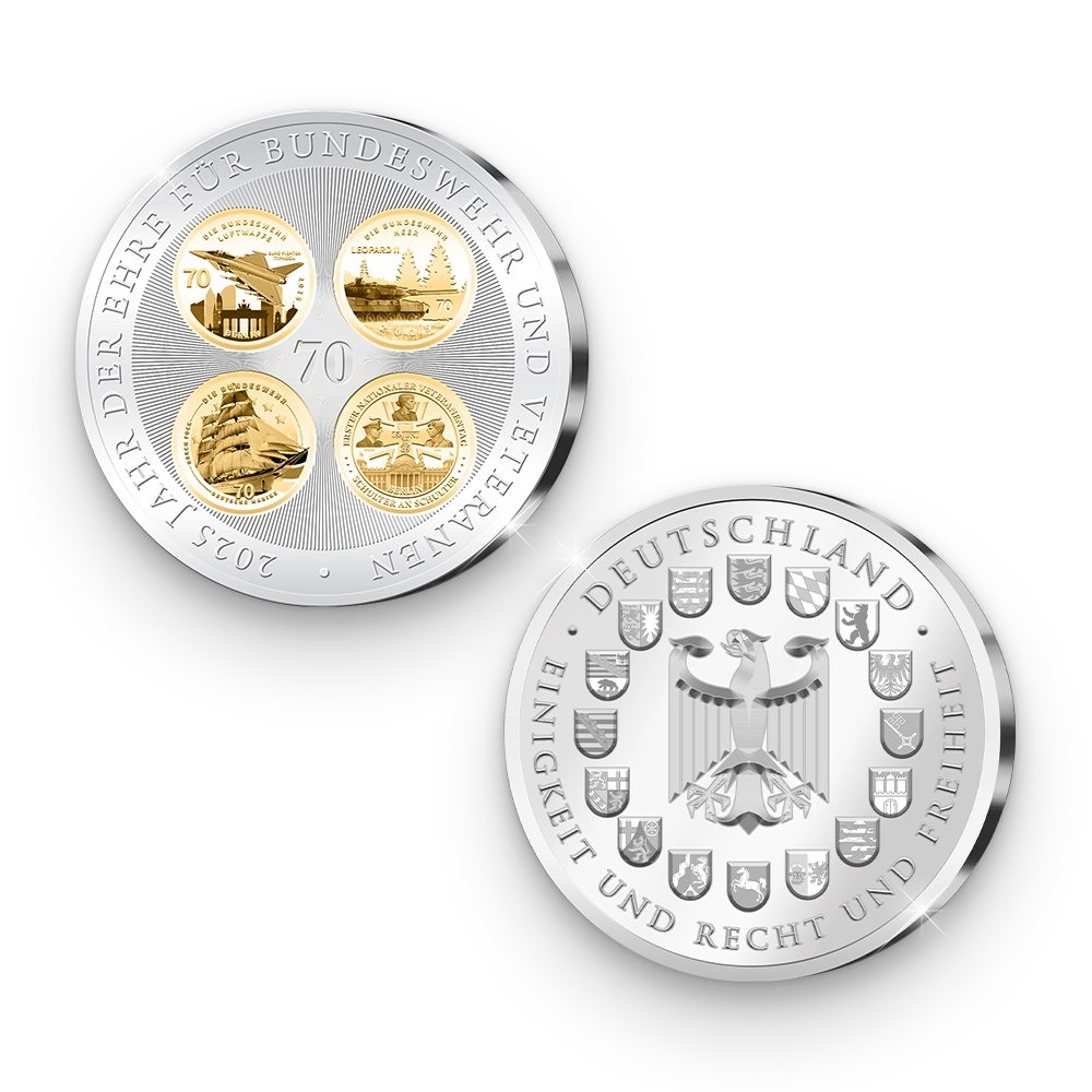 Die Finale Gedenkausgabe „2025 – Jahr der Ehre Für Bundeswehr und Veteranen“