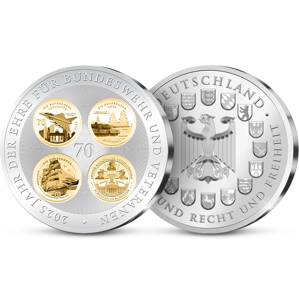 Die Finale Gedenkausgabe „2025 – Jahr der Ehre Für Bundeswehr und Veteranen“