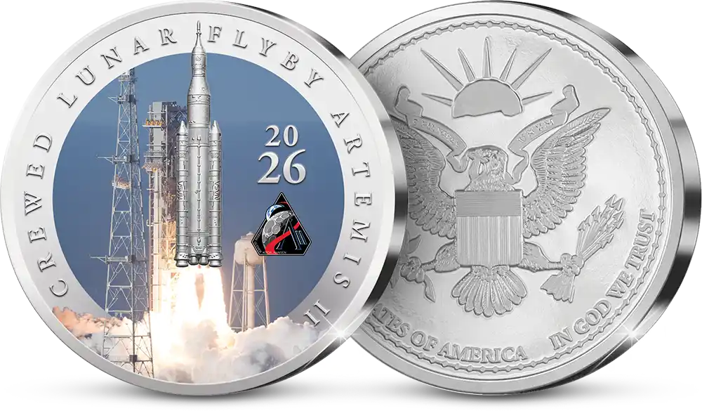 USA-Gedenkausgabe 2026 „Artemis II: Launch into the Unknown – Rise of a New Space Era“