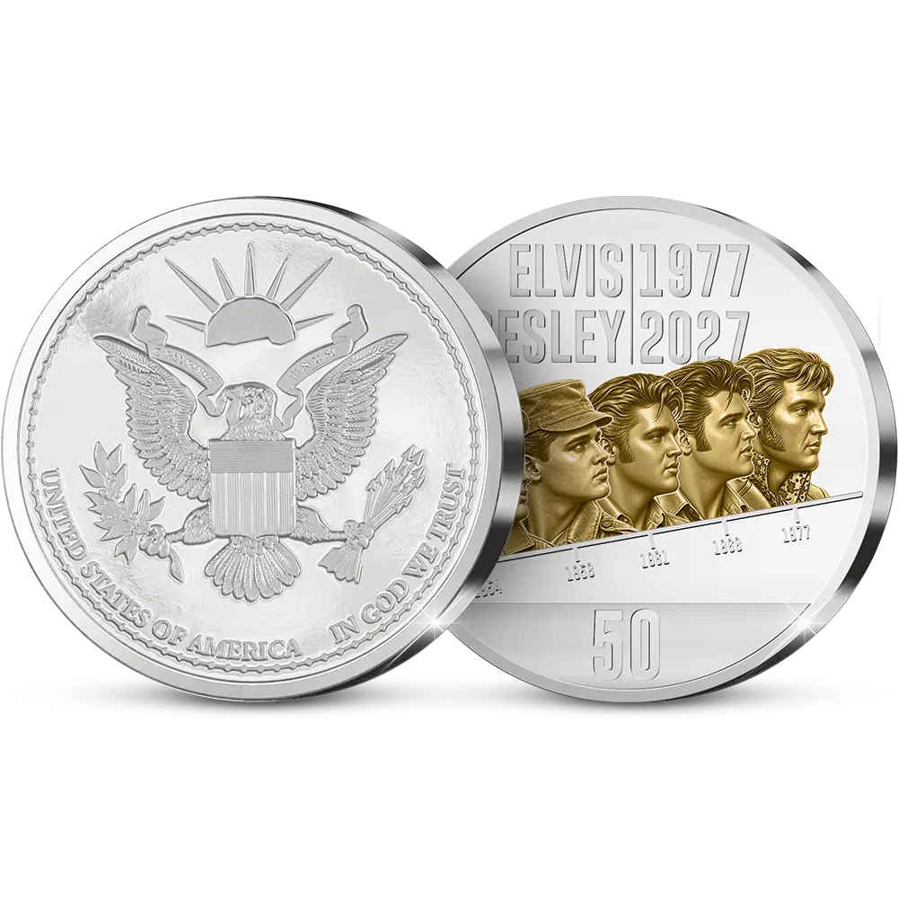 Die US-Gedenkausgabe 2027 „Elvis Presley, The King of Rock ‘n Roll“ – 50 Jahre Erinnerung 1977–2027
