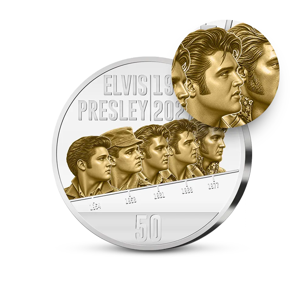 Die US-Gedenkausgabe 2027 „Elvis Presley, The King of Rock ‘n Roll“ – 50 Jahre Erinnerung 1977–2027