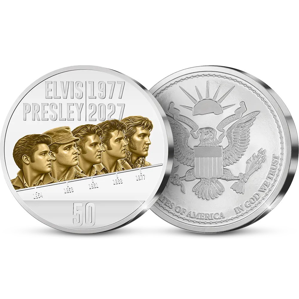 Die US-Gedenkausgabe 2027 „Elvis Presley, The King of Rock ‘n Roll“ – 50 Jahre Erinnerung 1977–2027