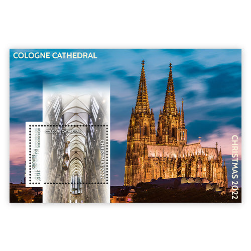 Briefmarkensatz Internationale Weihnachten Weltkulturerbe: Kölner Dom