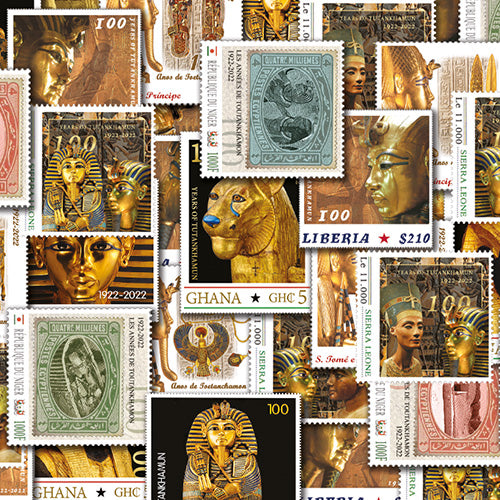 Die internationale und offizielle Briefmarkensammlung King Tut 100 Year Anniversary