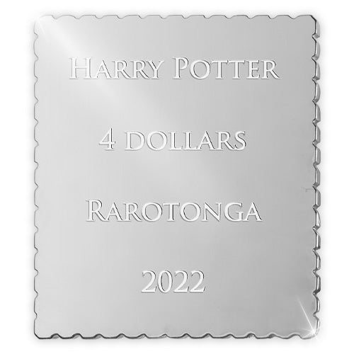 The Official Harry Potter Silver Postage Stamp